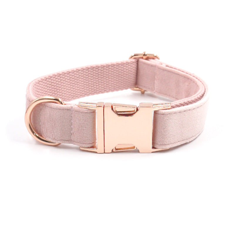 Rose Gold Collar and Leash Set
