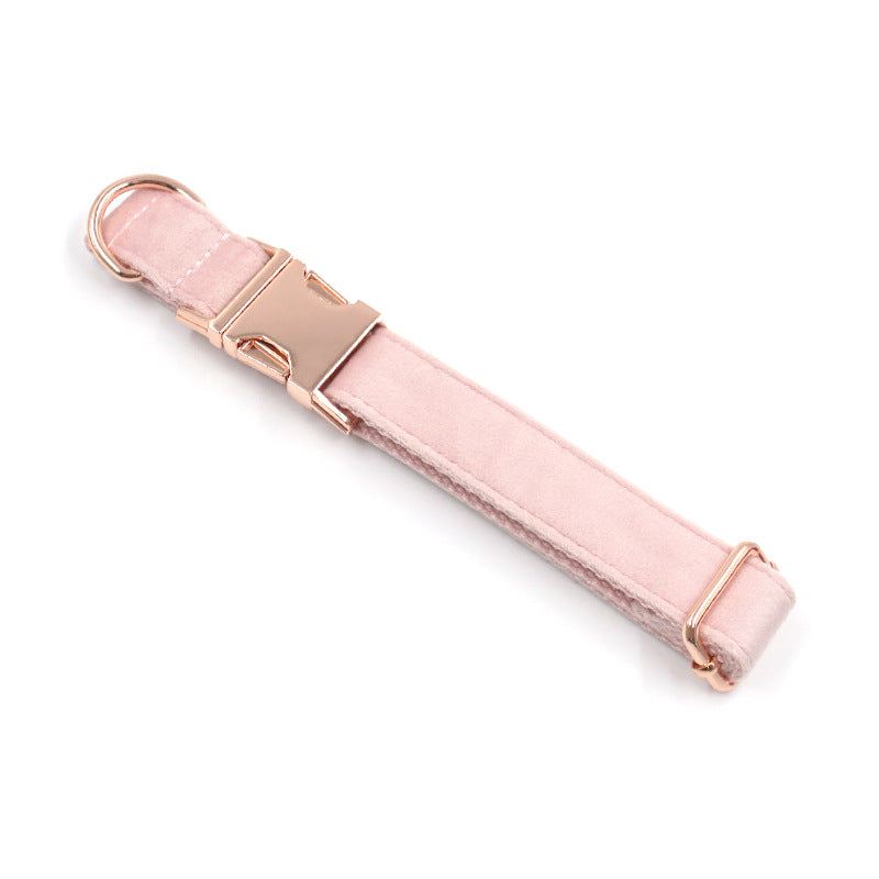 Rose Gold Collar and Leash Set