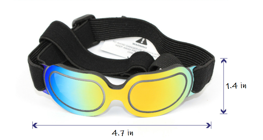 Goggles with Adjustable Strap